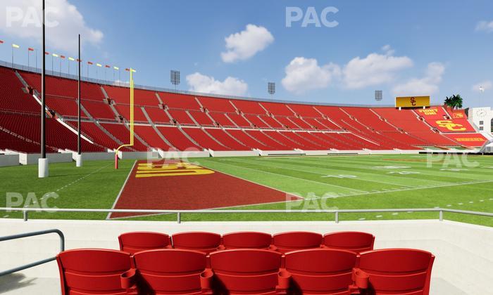 Los Angeles Memorial Coliseum - Section 110 A Seat View
