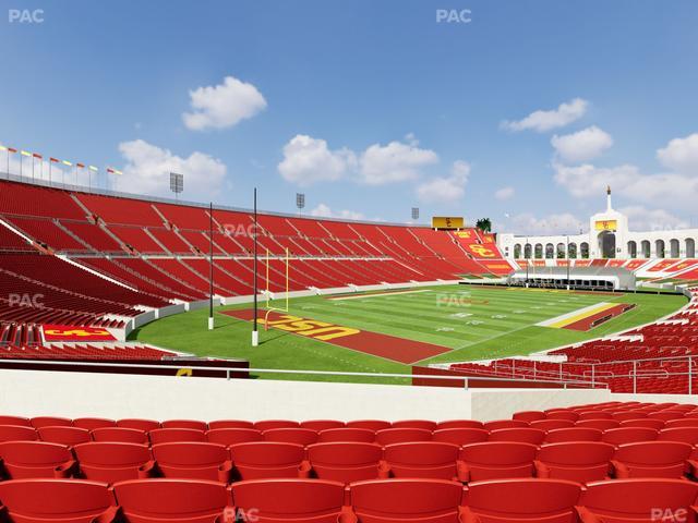 Los Angeles Memorial Coliseum - Section 111 Seat View