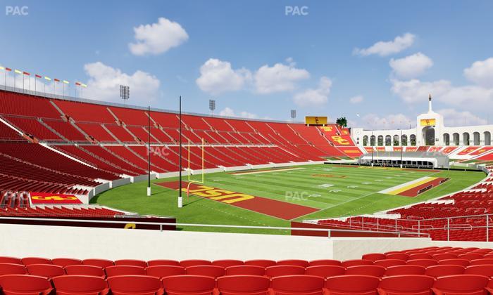 Los Angeles Memorial Coliseum - Section 111 Seat View