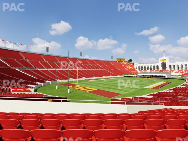 Los Angeles Memorial Coliseum - Section 111 Seat View
