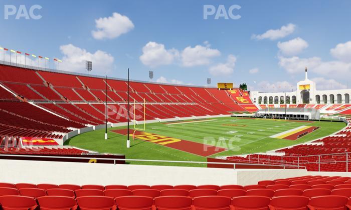 Los Angeles Memorial Coliseum - Section 111 Seat View