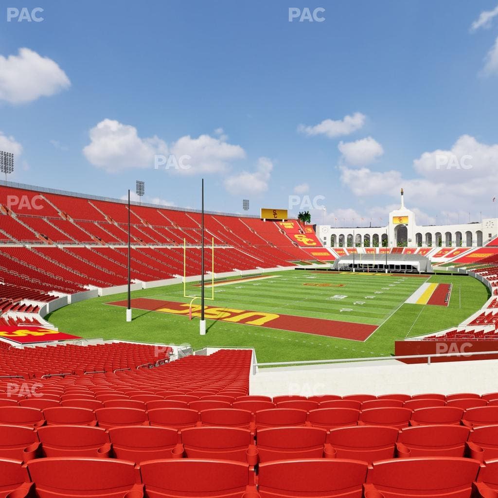 Los Angeles Memorial Coliseum - Section 112 Seat View