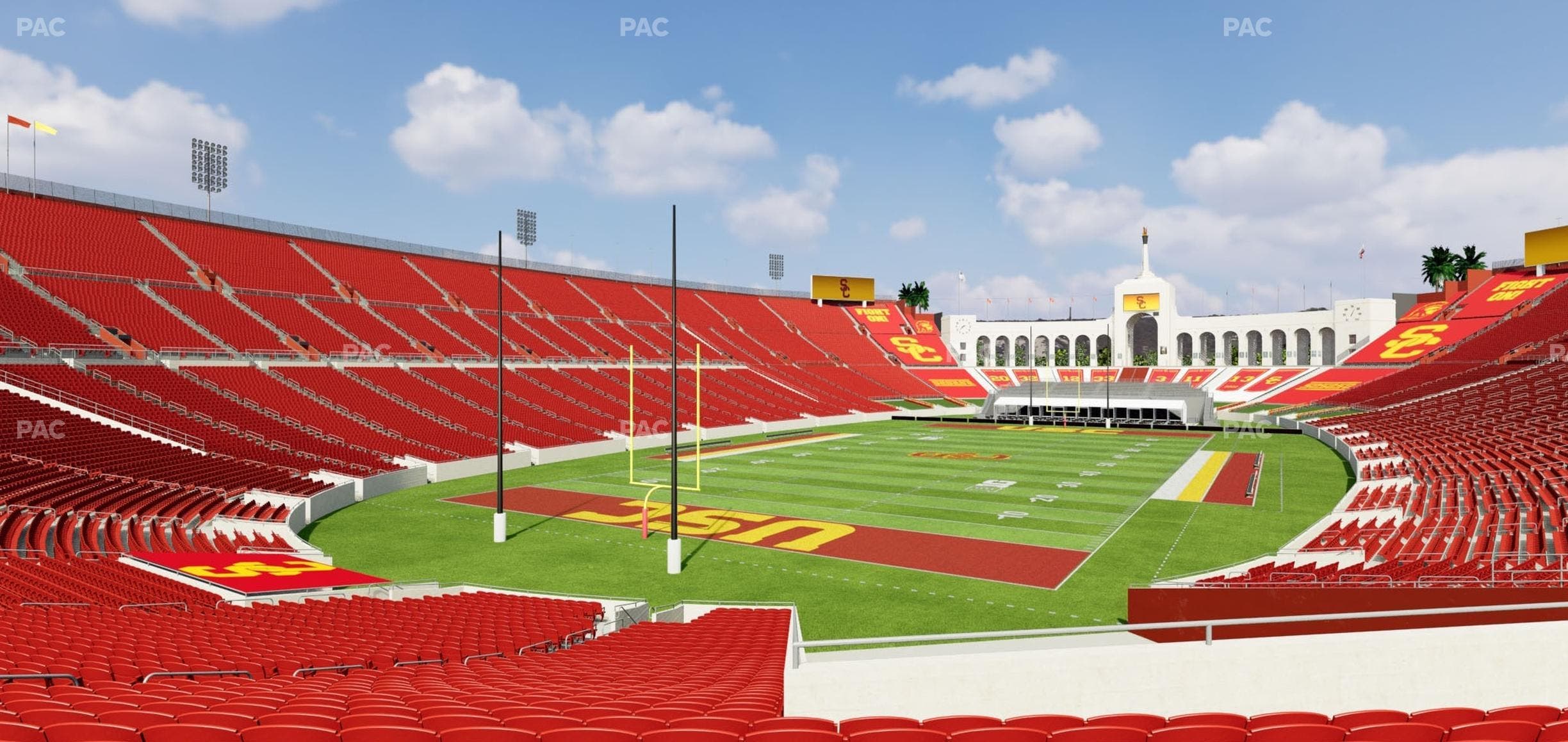 Los Angeles Memorial Coliseum - Section 112 Seat View