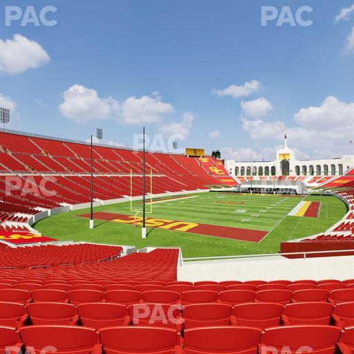 Los Angeles Memorial Coliseum - Section 112 Seat View