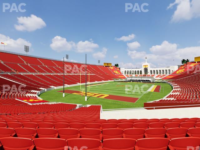 Los Angeles Memorial Coliseum - Section 112 Seat View