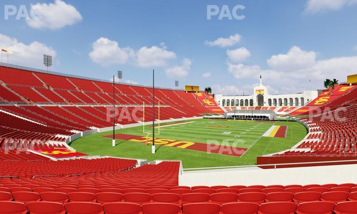 Los Angeles Memorial Coliseum - Section 112 Seat View