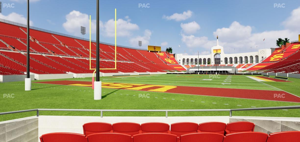Los Angeles Memorial Coliseum - Section 112 Seat View