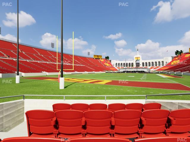 Los Angeles Memorial Coliseum - Section 112 Seat View