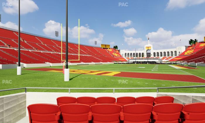 Los Angeles Memorial Coliseum - Section 112 Seat View