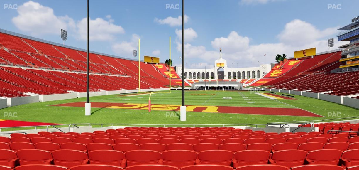 Los Angeles Memorial Coliseum - Section 113 Seat View