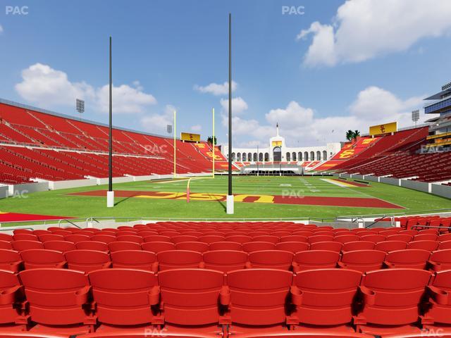 Los Angeles Memorial Coliseum - Section 113 Seat View