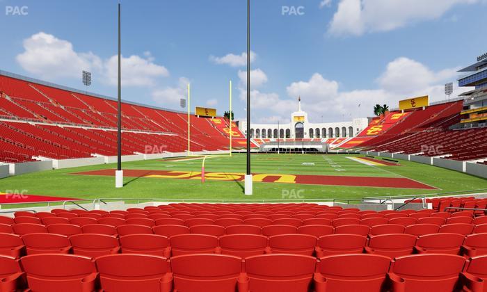 Los Angeles Memorial Coliseum - Section 113 Seat View