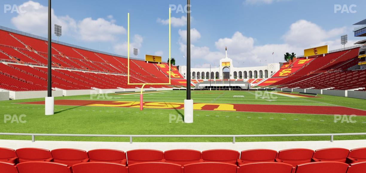Los Angeles Memorial Coliseum - Section 113 Seat View