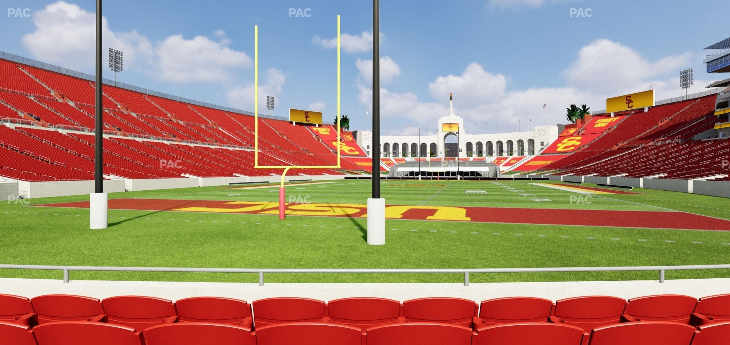 Los Angeles Memorial Coliseum - Section 113 Seat View
