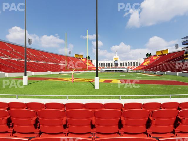 Los Angeles Memorial Coliseum - Section 113 Seat View