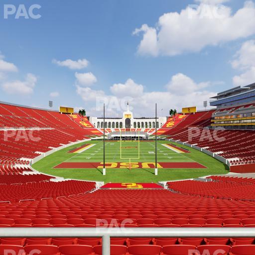 Los Angeles Memorial Coliseum - Section 114 Seat View