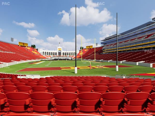 Los Angeles Memorial Coliseum - Section 115 Seat View
