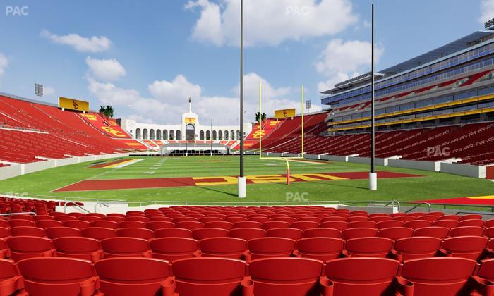 Los Angeles Memorial Coliseum - Section 115 Seat View