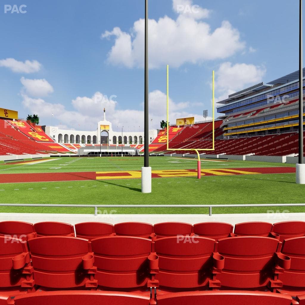 Los Angeles Memorial Coliseum - Section 115 Seat View