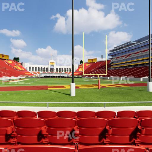 Los Angeles Memorial Coliseum - Section 115 Seat View