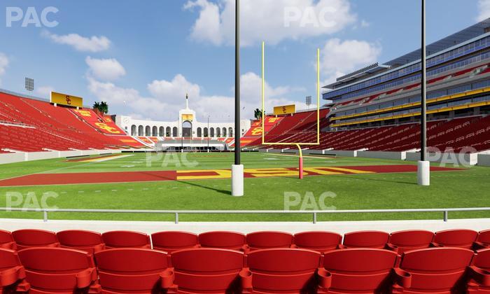Los Angeles Memorial Coliseum - Section 115 Seat View