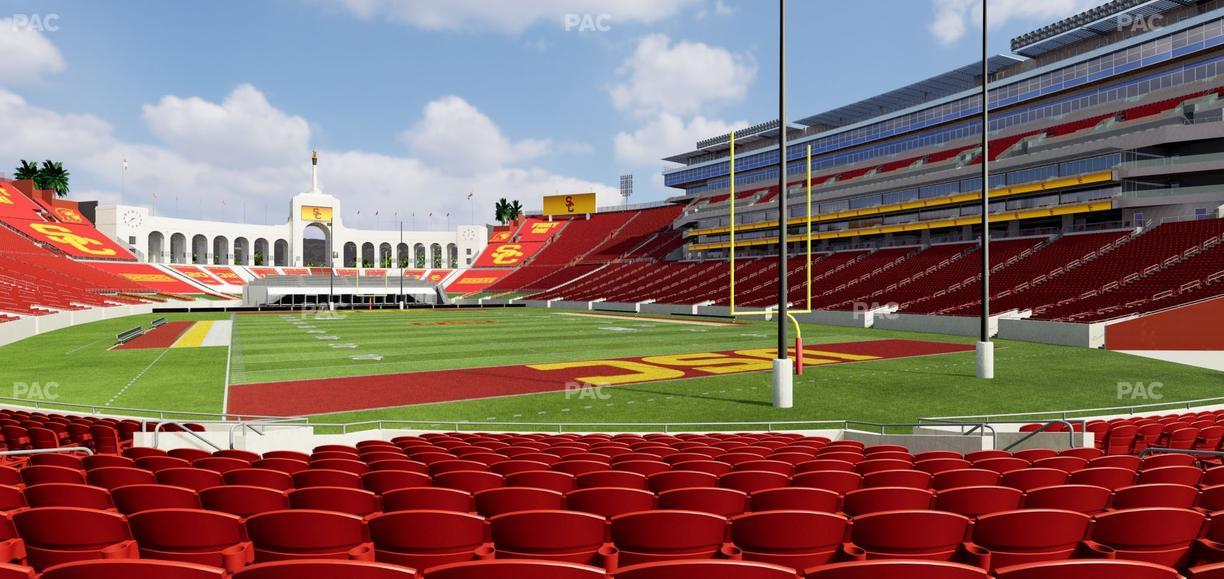 Los Angeles Memorial Coliseum - Section 116 Seat View