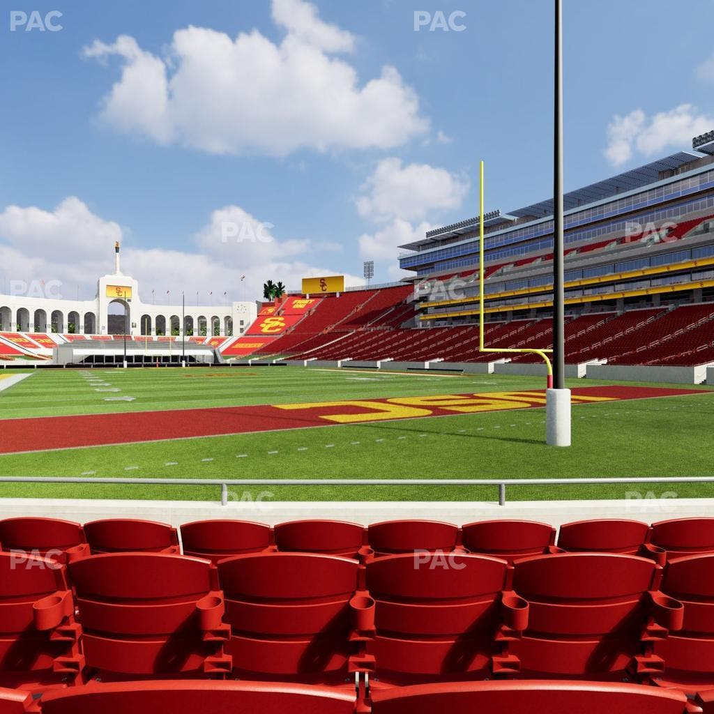 Los Angeles Memorial Coliseum - Section 116 Seat View