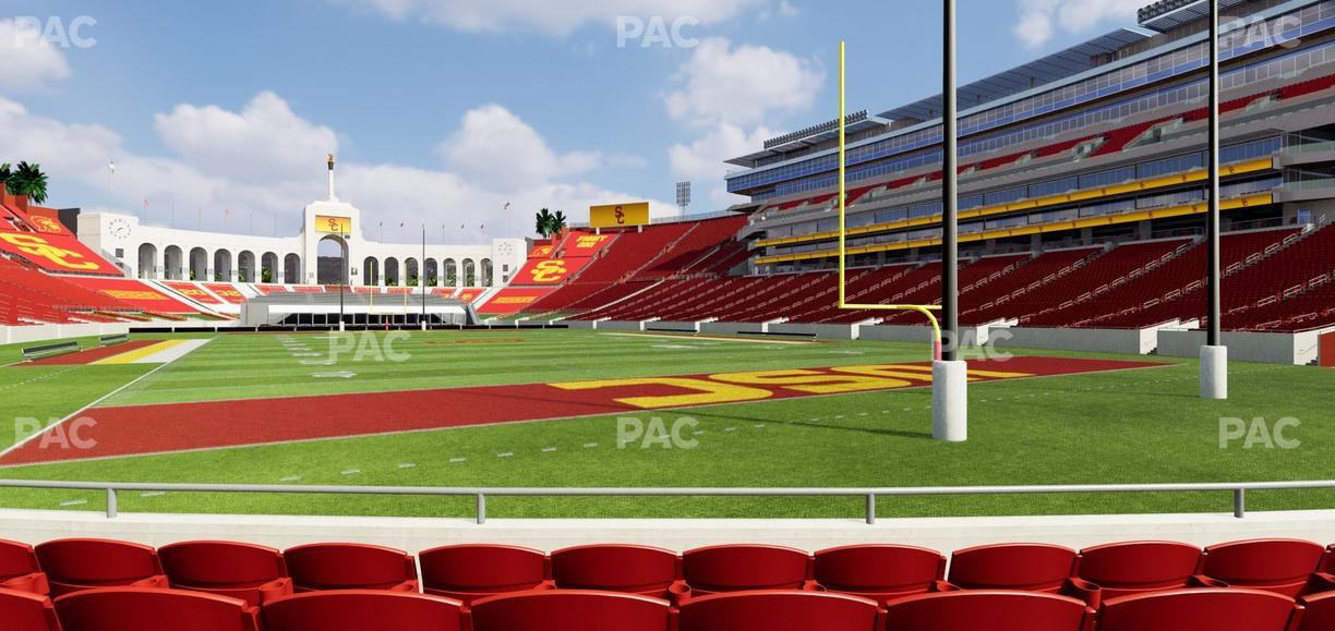 Los Angeles Memorial Coliseum - Section 116 Seat View