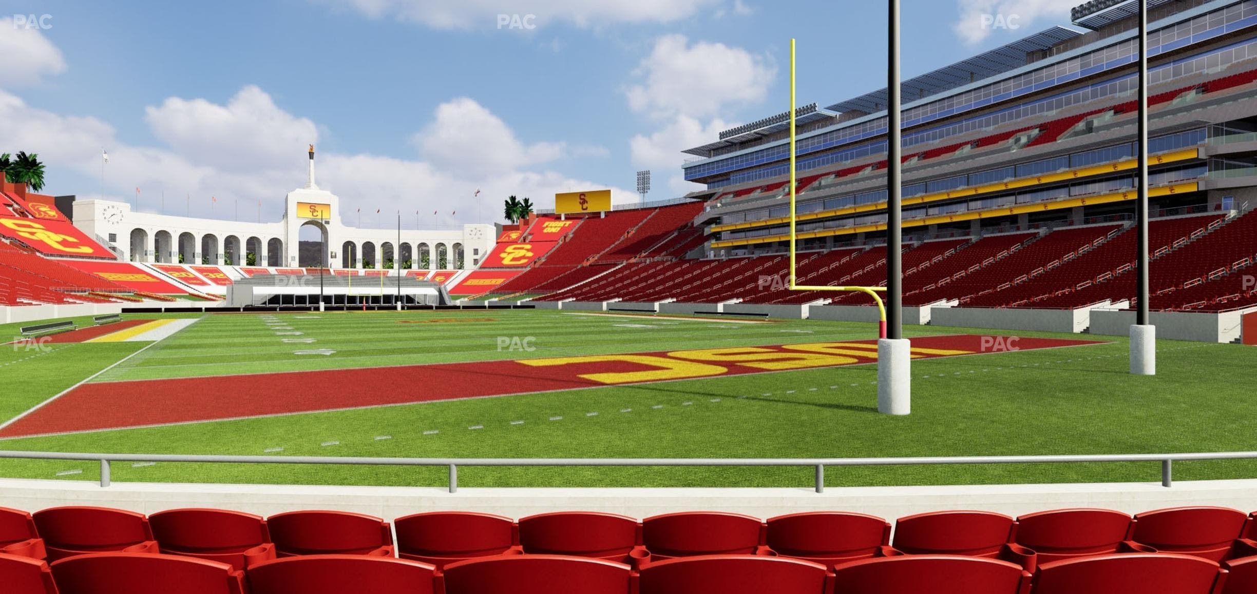 Los Angeles Memorial Coliseum - Section 116 Seat View