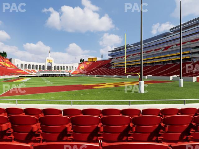 Los Angeles Memorial Coliseum - Section 116 Seat View