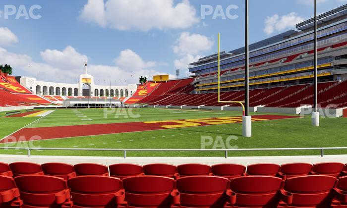 Los Angeles Memorial Coliseum - Section 116 Seat View