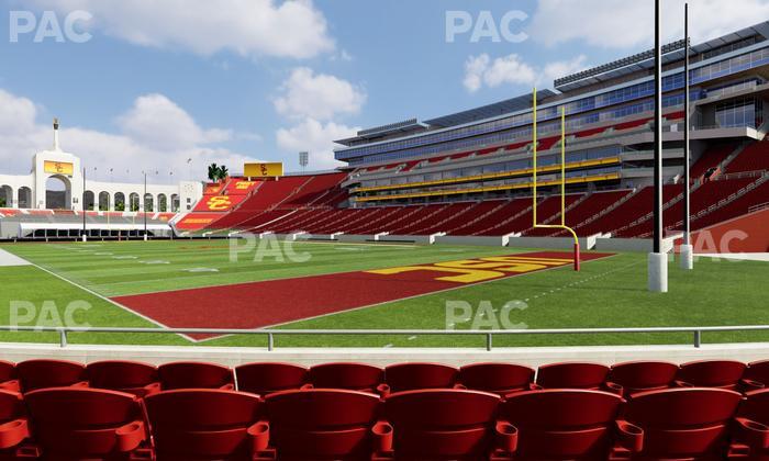 Los Angeles Memorial Coliseum - Section 117 Seat View