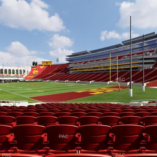 Los Angeles Memorial Coliseum - Section 117 Seat View