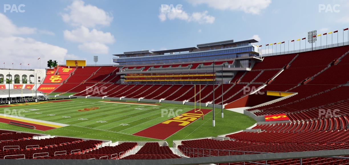 Los Angeles Memorial Coliseum - Section 118 A Seat View