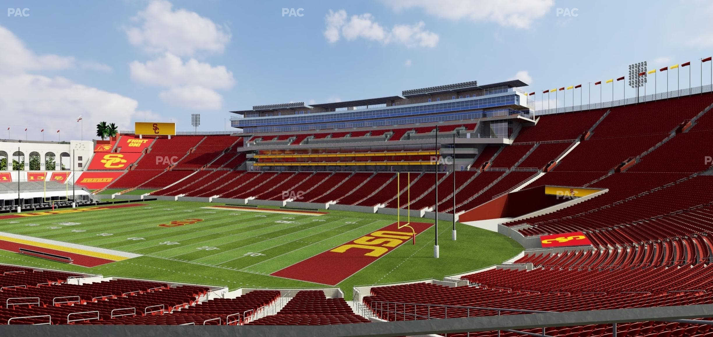 Los Angeles Memorial Coliseum - Section 118 A Seat View