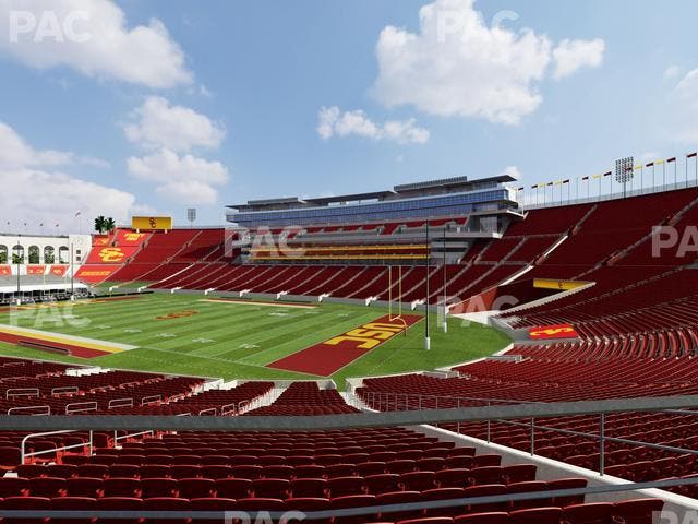 Los Angeles Memorial Coliseum - Section 118 A Seat View