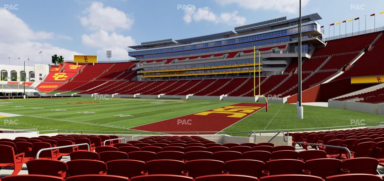 Los Angeles Memorial Coliseum - Section 118 A Seat View