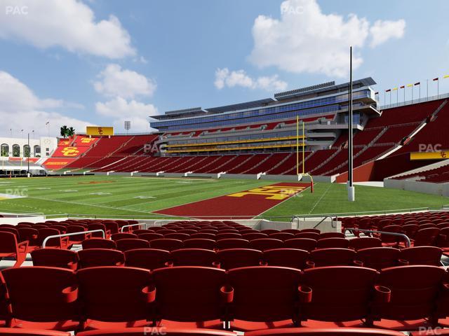 Los Angeles Memorial Coliseum - Section 118 A Seat View