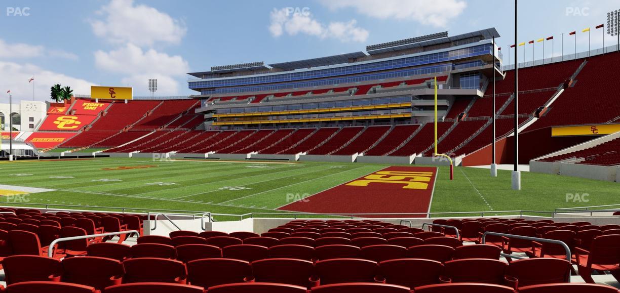 Los Angeles Memorial Coliseum - Section 118 B Seat View