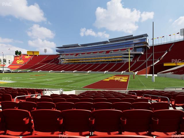 Los Angeles Memorial Coliseum - Section 118 B Seat View