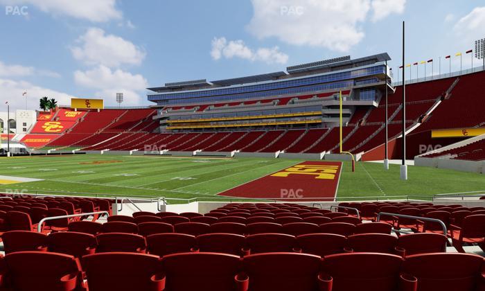 Los Angeles Memorial Coliseum - Section 118 B Seat View