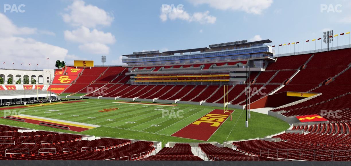 Los Angeles Memorial Coliseum - Section 118 B Seat View