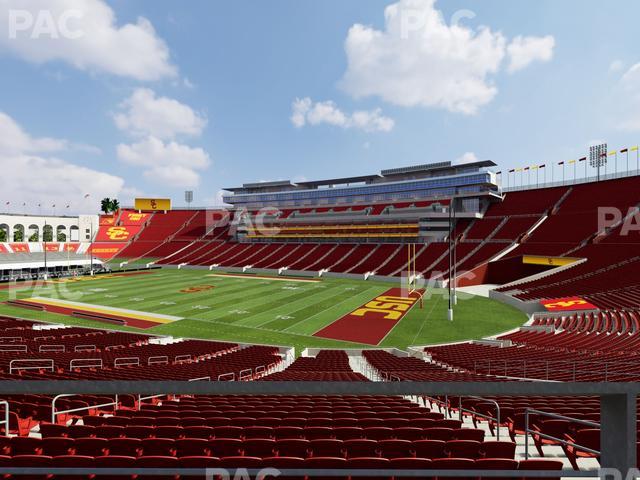 Los Angeles Memorial Coliseum - Section 118 B Seat View