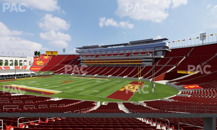 Los Angeles Memorial Coliseum - Section 118 B Seat View