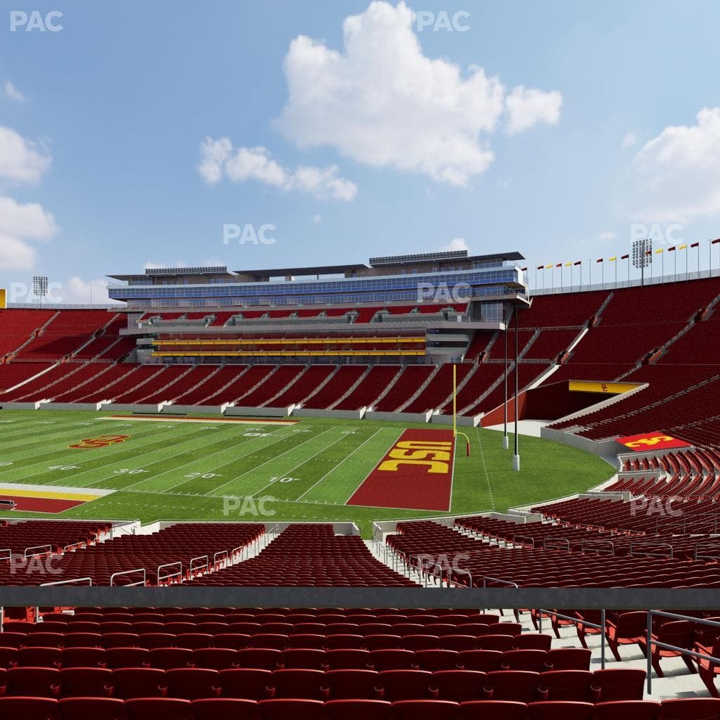 Los Angeles Memorial Coliseum - Section 119 A Seat View