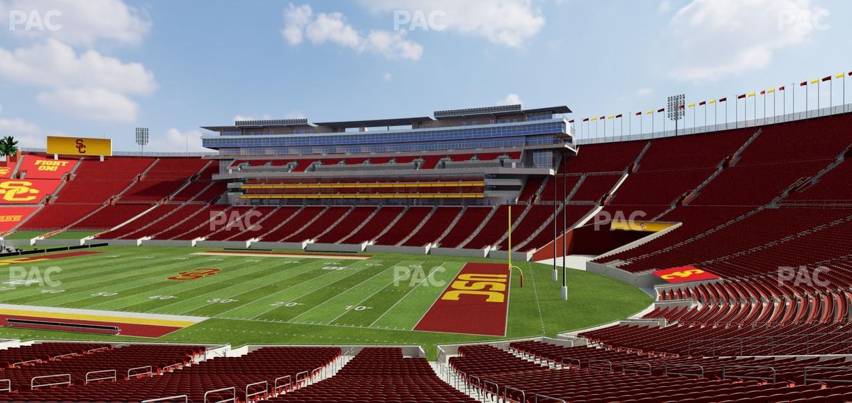 Los Angeles Memorial Coliseum - Section 119 A Seat View