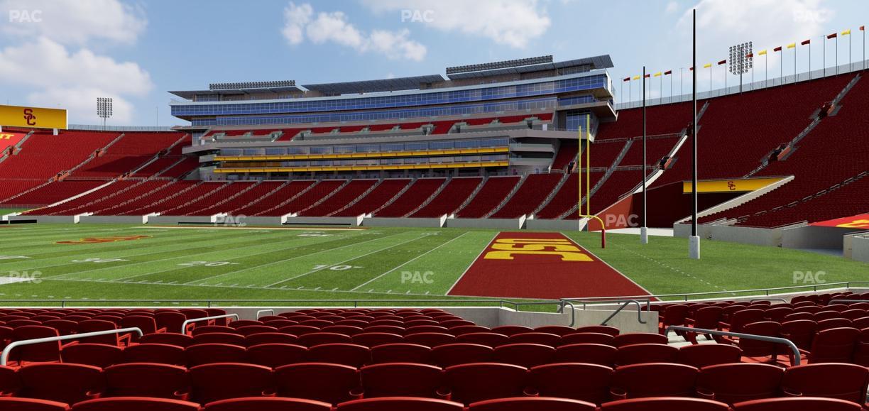 Los Angeles Memorial Coliseum - Section 119 A Seat View