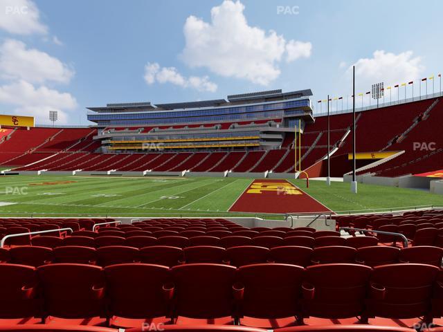 Los Angeles Memorial Coliseum - Section 119 A Seat View