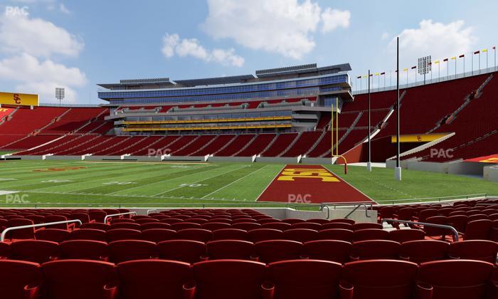 Los Angeles Memorial Coliseum - Section 119 A Seat View