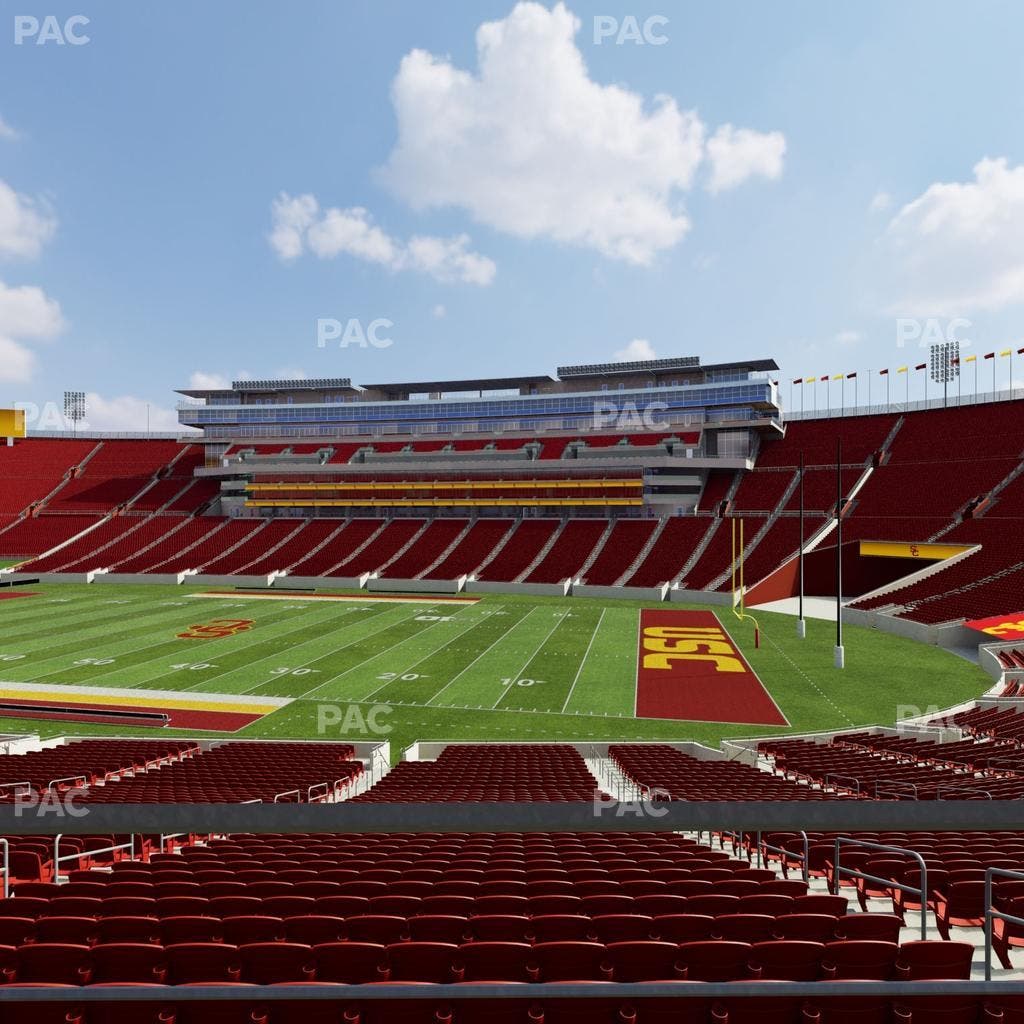 Los Angeles Memorial Coliseum - Section 119 B Seat View